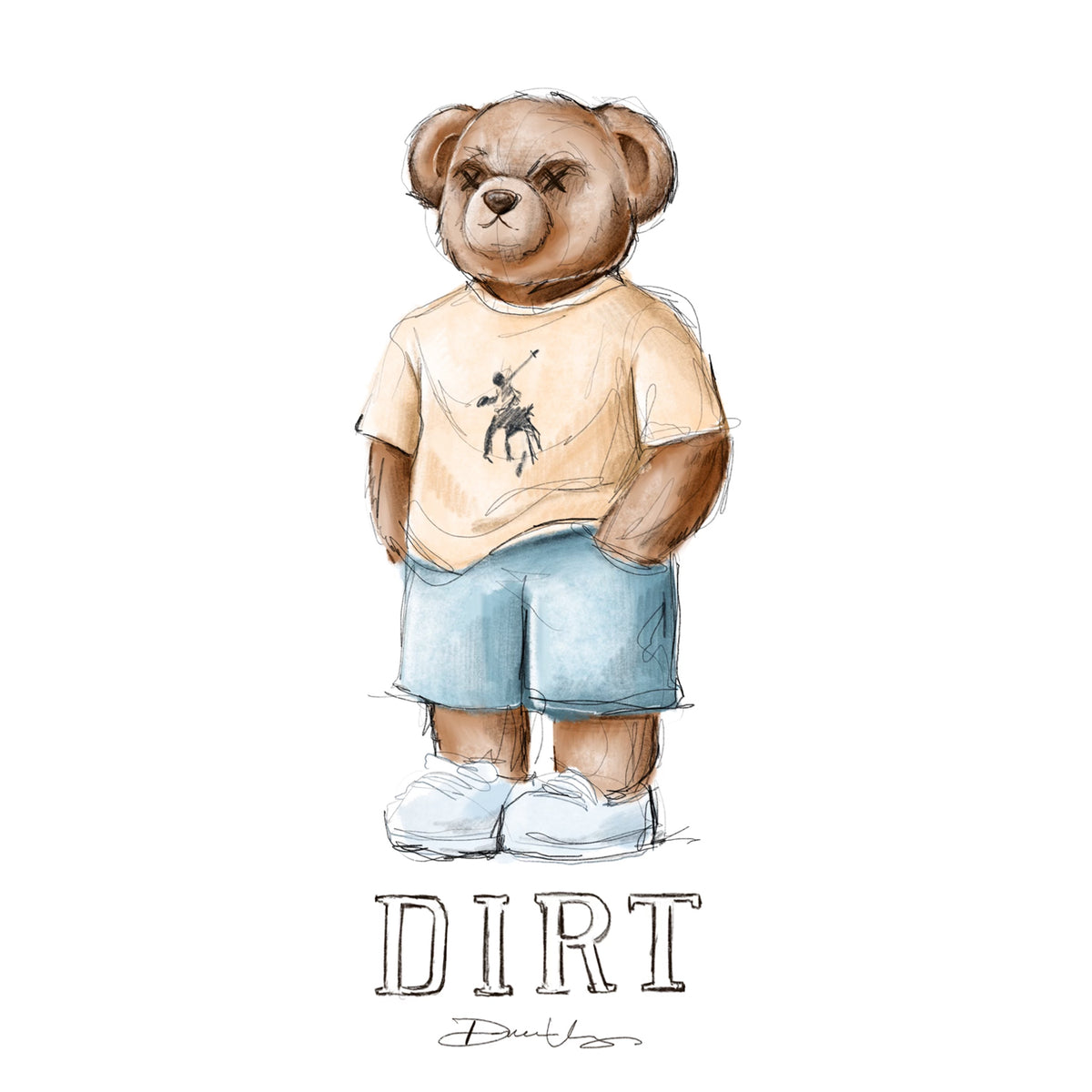 Custom ID Bear Tee - TDL