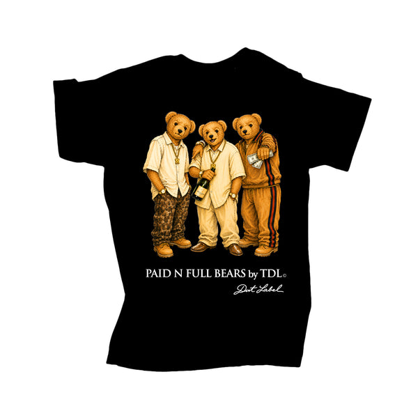 Paid N Full Club Bears Tee - TDL
