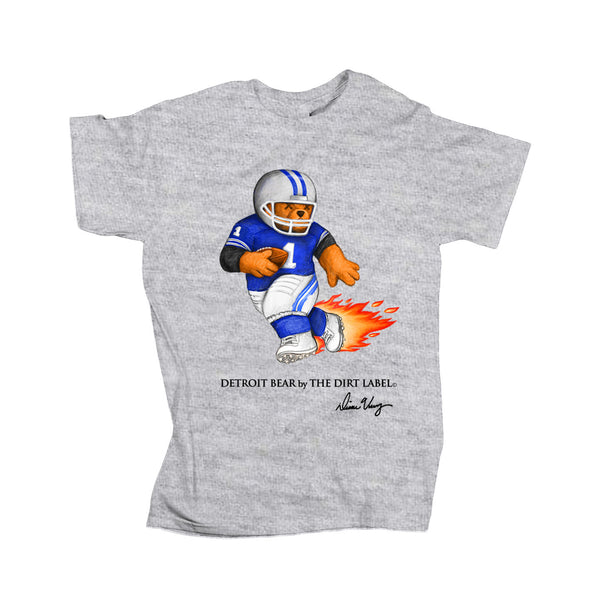 Detroit Football Bear Tee (Limited Edition)