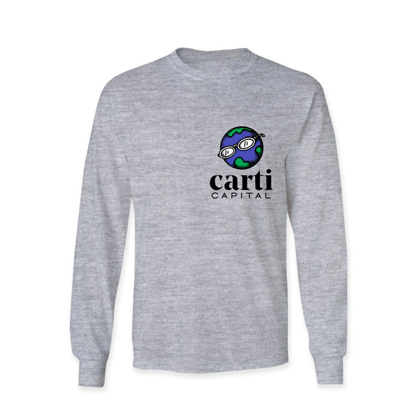 Carti Cap L/S Tee (White - Limited Edition) TDL