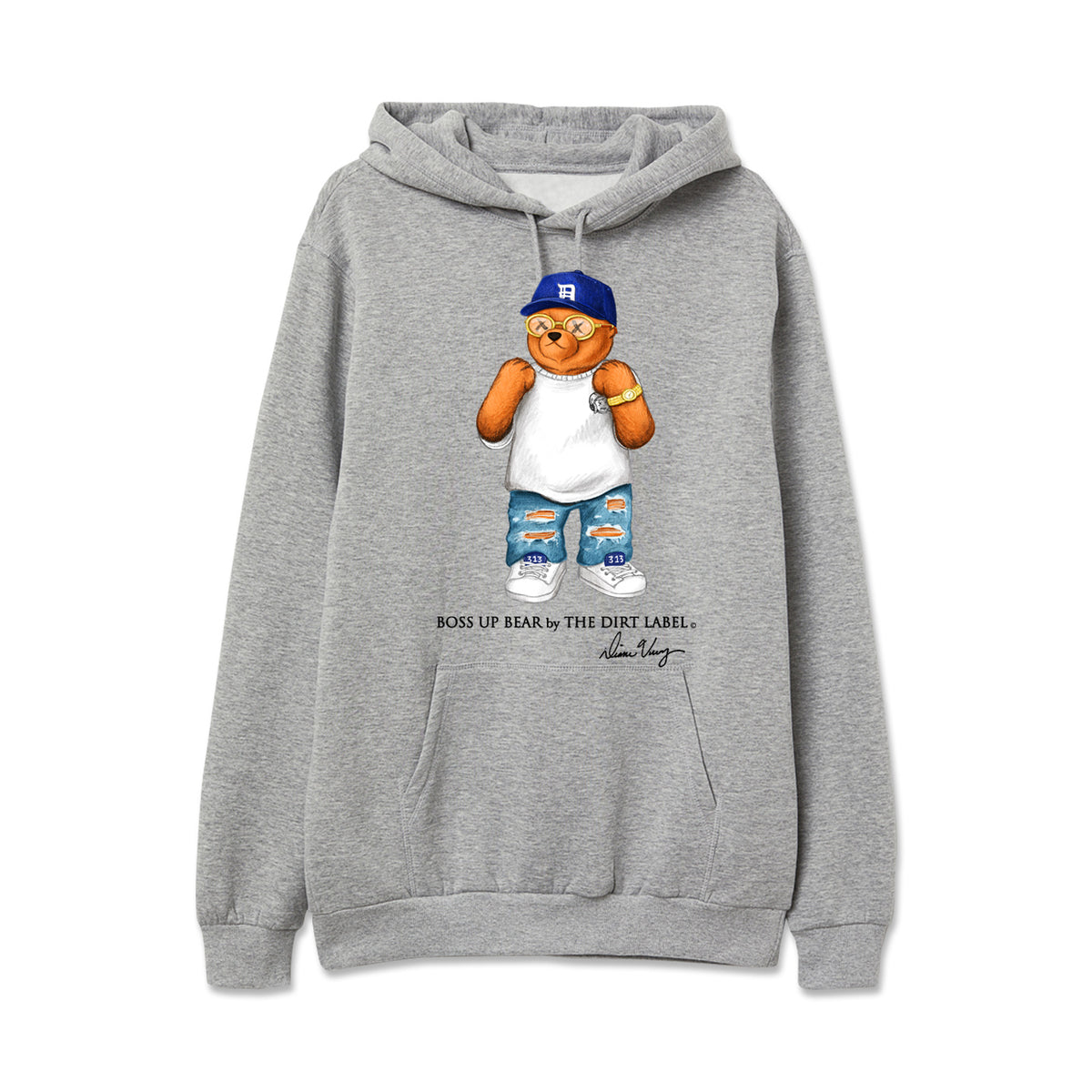 Boss Up Bear Hoodie (Limited Edition) – The Dirt Label