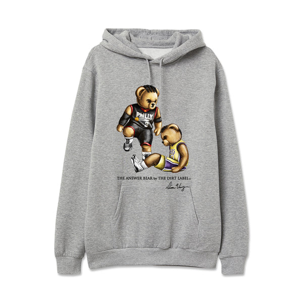 The Answer Bear Hoodie (Grey - Limited Edition)