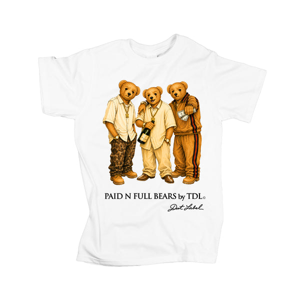 Paid N Full Club Bears Tee - TDL