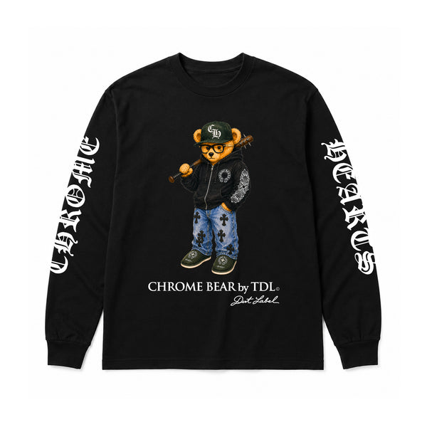 New Chrome L/S Bear Tee - TDL