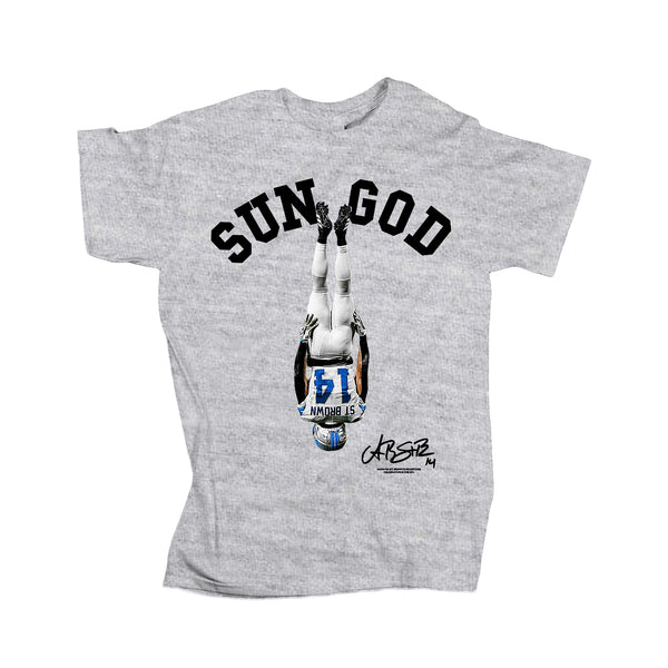 Sun God Grey Tee - TDL – The Dirt Label