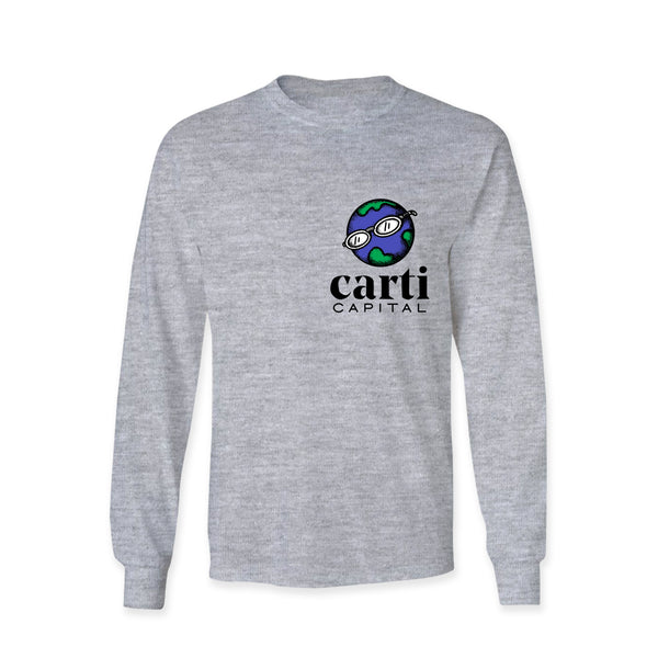 Carti Cap L/S Tee (White - Limited Edition) TDL