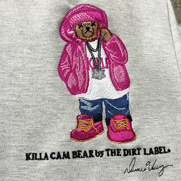 Killa Cam Bear Grey Jogger Set (Limited Edition) TDL