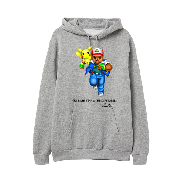 Pika & Ash Bear Hoodie (Limited Edition)