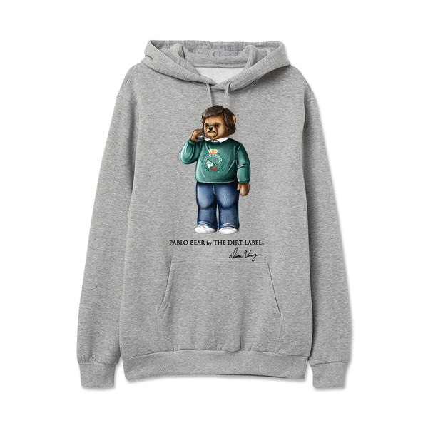 Pablo Bear Hoodie (Grey - Limited Edition)