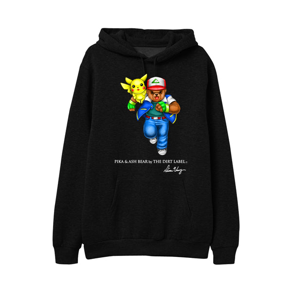 Pika & Ash Bear Hoodie (Limited Edition)