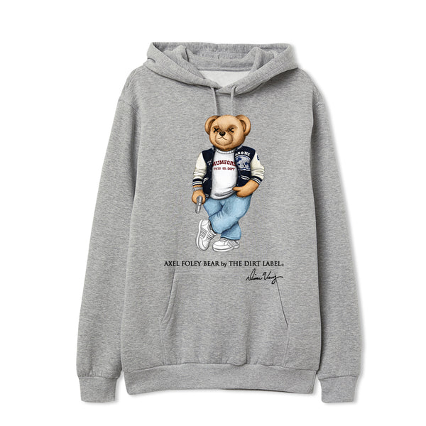 Axel Foley Bear Hoodie (Grey - Limited Edition)