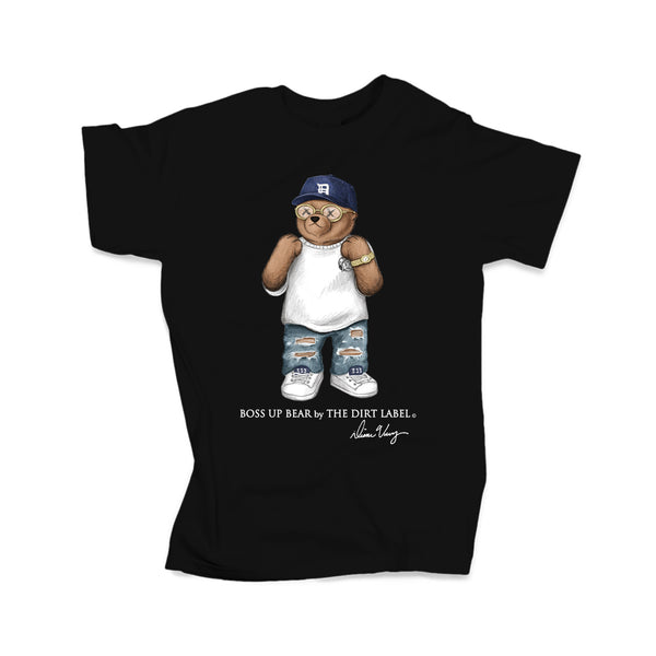 Boss Up Bear Tee (Black - Limited Edition)