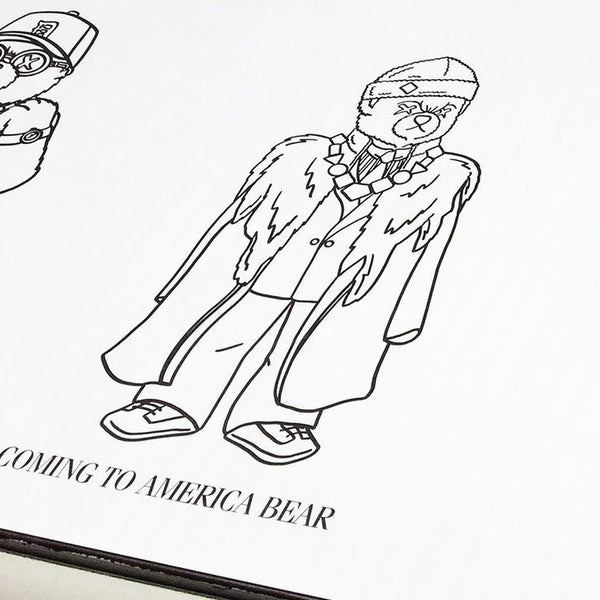 TDL Bears Coloring Book (Limited Edition) TDL