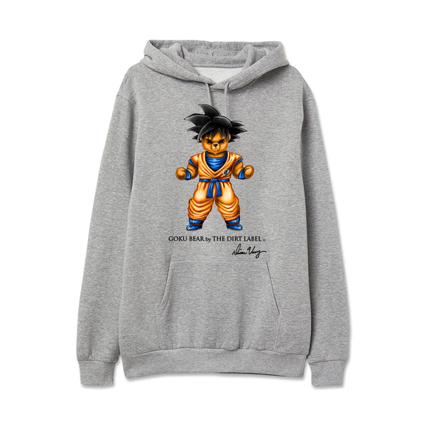 Goku Bear Hoodie (Grey - Limited Edition)