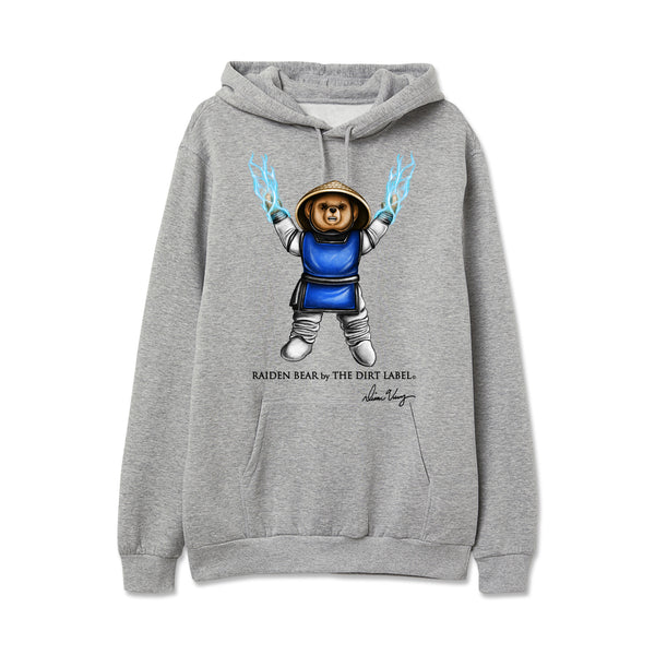 Raiden Bear Hoodie (Grey - Limited Edition)