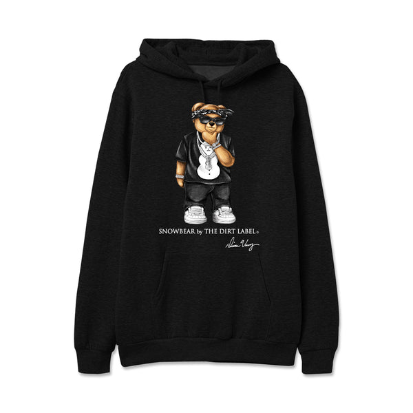 Snowbear Hoodie (Black - Limited Edition) – The Dirt Label