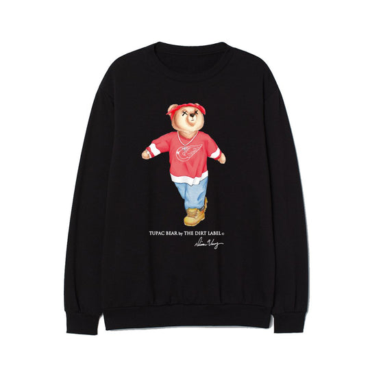 Pac Bear Sweatshirt (Black - Limited Edition) – The Dirt Label