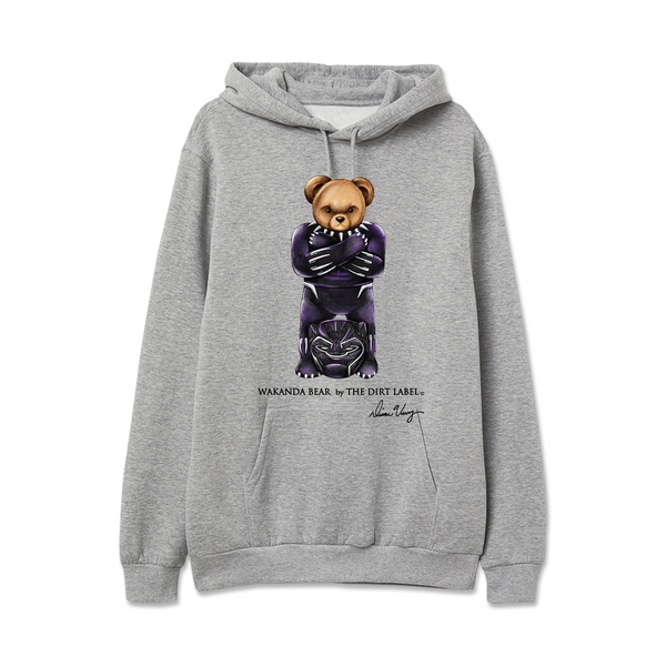 Panther Bear Hoodie (Grey - Limited Edition)