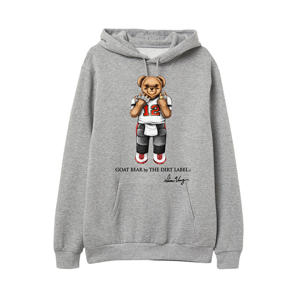 GOAT Bear Hoodie (Grey - Limited Edition) TB