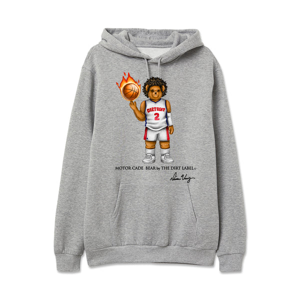 Motor Cade Bear Hoodie (Grey - Limited Edition)