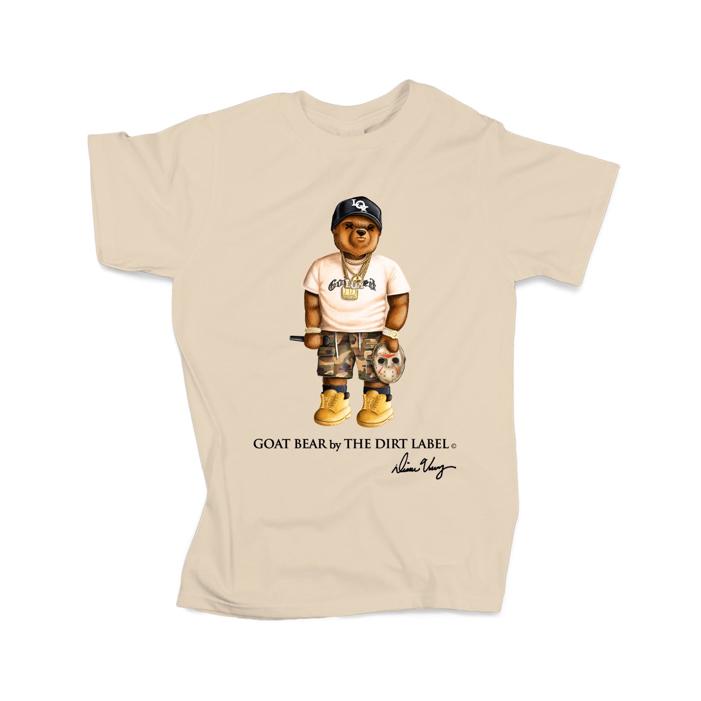 Deebo Bear By The Dirt Label Funny T Shirt - Limotees