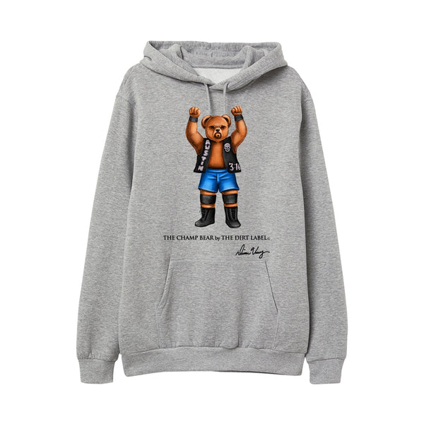 Cold Champ Bear Hoodie (Grey - Limited Edition)