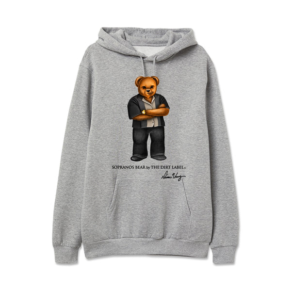 Sopranos Bear Hoodie (Grey - Limited Edition)