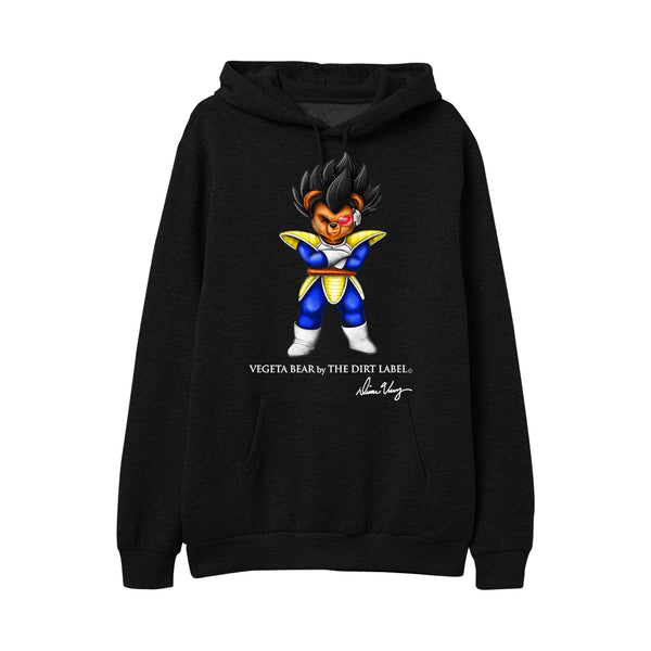 Vegeta Bear Hoodie (Black - Limited Edition)